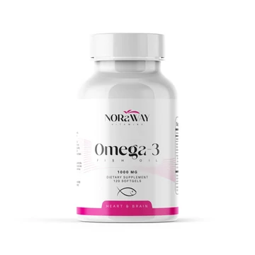 Noraway omega 3 halolaj lágyzselatin kapszula, 120 db