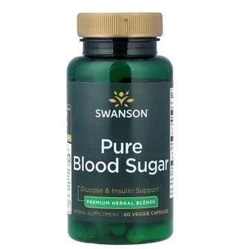 Swanson Pure Blood Sugar , 60 db növényi kapszula