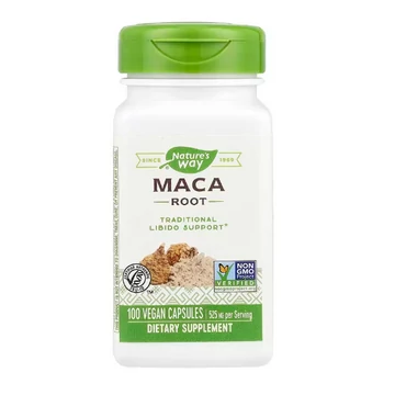 Nature's Way Maca gyökér 525 mg vegán kapszula, 100 db