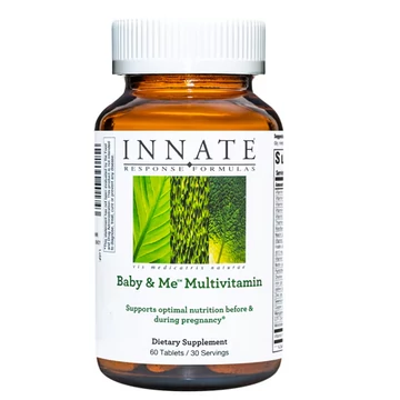 Innate Response Formulas Baby &amp;amp; Me Multivitamin tabletta, 60 db