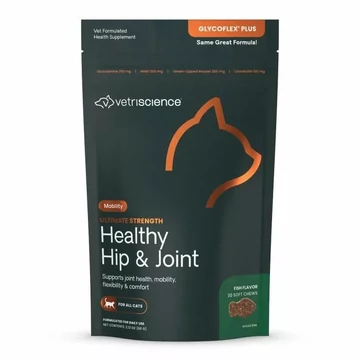 Vetri Science GlycoFlex Plus csípő- és ízületi támogatás macskáknak, 30 db