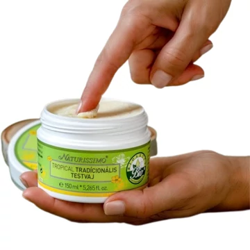Naturissimo Tropical tradícionális testvaj, 150 ml