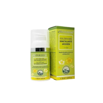 Naturissimo Golden age ránctalanító arckrém, 30 ml