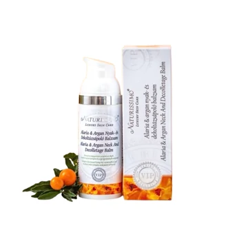 Naturissimo Alaria & argan nyak- és dekoltázsápoló balzsam, 50 ml
