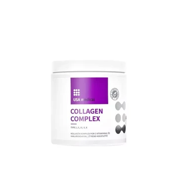 USA medical Collagen Complex - I, II, III, V & X - kollagén por 240 g