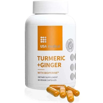USA medical Turmeric + Ginger kapszula 60db