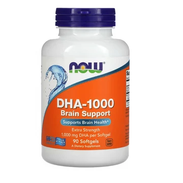 NOW Foods, DHA-1000 lágyzselatin kapszula, 90 db