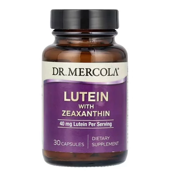 Dr. Mercola Lutein & Zeaxanthin kapszula 40 mg luteinnel, 30 db