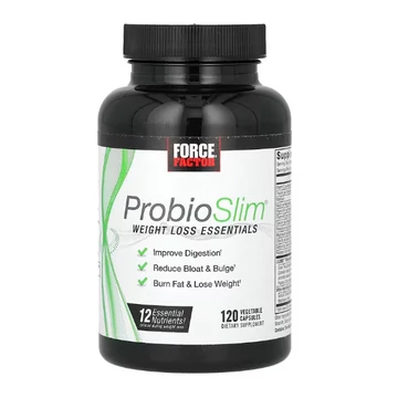 Force Factor ProbioSlim Weight Loss Essentials testsúlykontrollt támogató étrend-kiegészítő, 120 db
