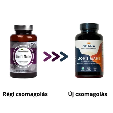 Pure Lion's Mane (Hericium) kapszula, 500 mg, 90 db