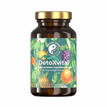 NaturalSwiss Detox Vital immunerősítő antioxidáns formula, 90 kapszula