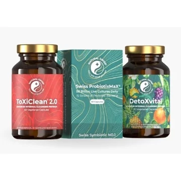 NaturalSwiss ToxiClean méregtelenítő program, 1 havi