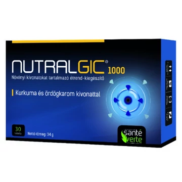 Nutralgic 1000 fájdalomcsillapító és gyulladáscsökkentő tabletta, 30 db