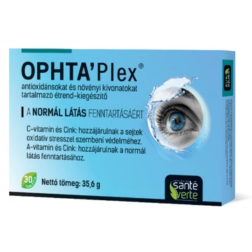 Ophta Plex tabletta az éleslátás megőrzéséért, 30 db