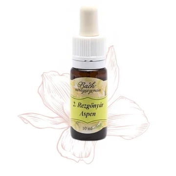 Bach virágterápia, 10 ml - Rezgőnyár, a sejtelem virága - 2-es
