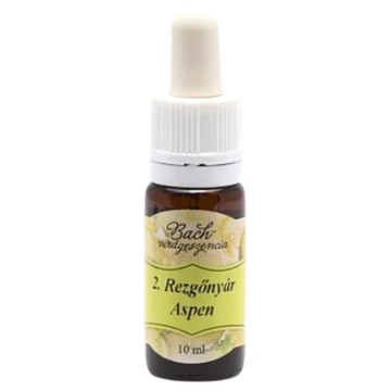 Bach virágterápia, 10 ml - Rezgőnyár, a sejtelem virága - 2-es