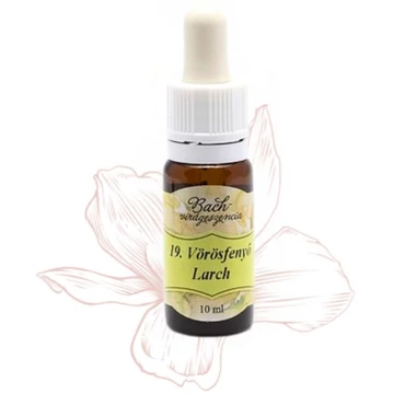 Bach virágterápia, 10 ml - Vörösfenyő, az önbizalom virága - 19-es