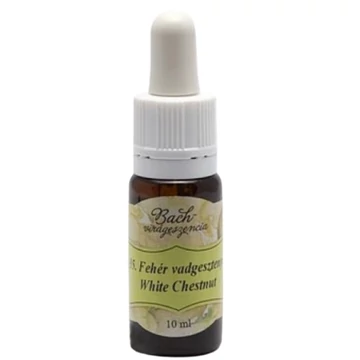Bach virágterápia, 10 ml - Fehérvirágú vadgesztenye, a gondolkodás virága - 35-ös