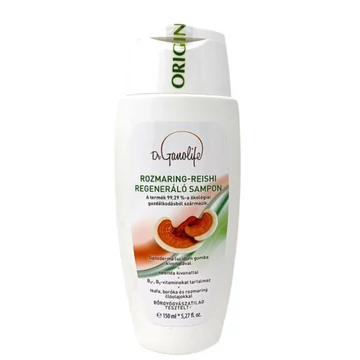 Dr. Ganolife Rozmaring-reishi regeneráló sampon, dermatológiailag tesztelt, 150 ml