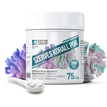 Natur Tanya Szerves okinawai korall por, 150 g