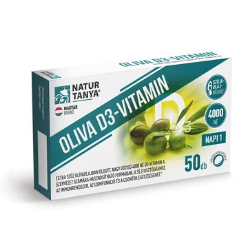 Natur Tanya Oliva D3-vitamin, 50db