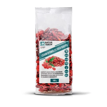 Natur Tanya Lícium gyümölcs (Lycium Barbarum, Goji bogyó), 100g