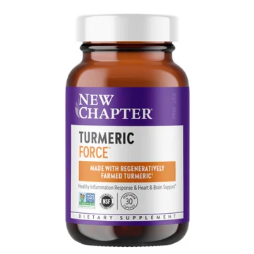 New Chapter Turmeric Force Kurkuma kapszula, 30 db