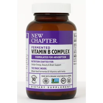 New Chapter Fermentált B-vitamin Komplex, 90 db
