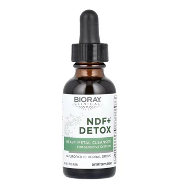 Bioray NDF+ Detox, fejlett méregtelenítő formula nehézfémek eltávolítására, 30 ml