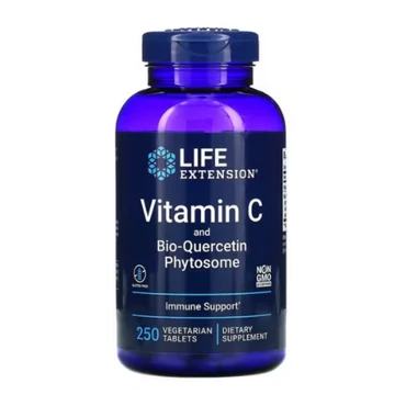 Life Extension C-vitamin és Bio-Quercetin fitoszóma, 250 db