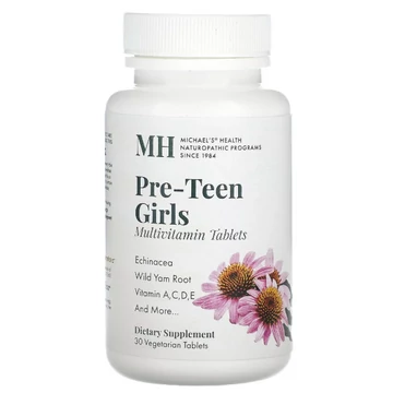 Michael's Health multivitamin 9–12 éves lányoknak, 30db