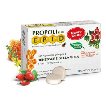 Natur Tanya S. EPID propoliszos szopogatós tabletta cinkkel, 20 db