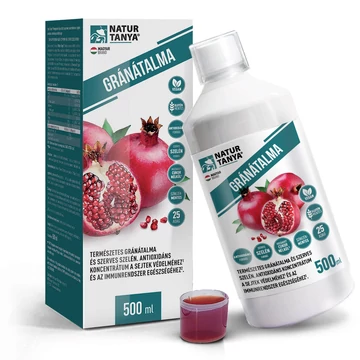 Natur Tanya 100% gránátalma koncentrátum ital, 500 ml