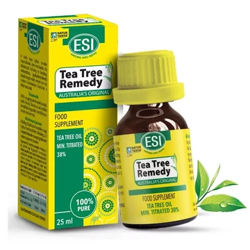 Natur Tanya Esi 100%-os Teafa olaj, gyógyszerkönyvi tisztaságú, 25 ml