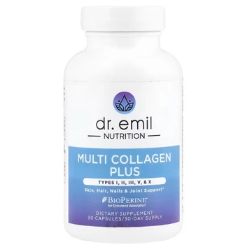 Dr. Emil Nutrition Multi Collagen Plus típusokkal I, II, III, V &amp;amp; X, 90 db
