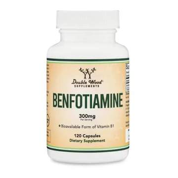 Double Wood  Benfotiamine, 300 mg, 120 db