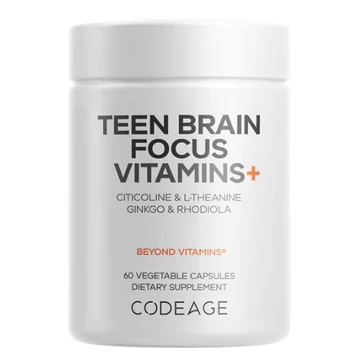 Codeage Teen agyműködés- és fókusztámogató vitamin tinédzsereknek, 60 db