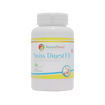 NaturalSwiss DigestFX rostkészítmény, 120 kapszula