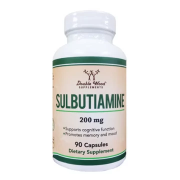 Double Wood  Sulbutiamine, 200 mg, 90 db