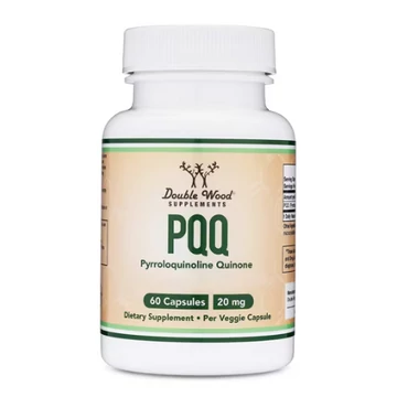Double Wood Supplements PQQ (Pyrroloquinoline Quinone), 20 mg, 60 db