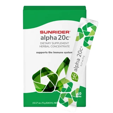 Sunrider Alpha 20C por, 10 db x 5 g tasak