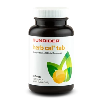 Sunrider Herb Cal Tab kalcium rágótabletta, 90 db