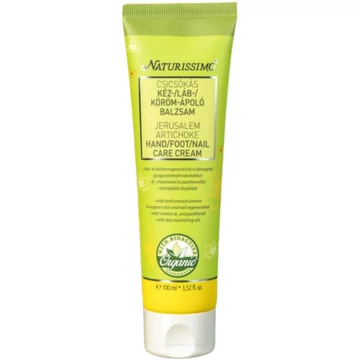 Naturissimo Csicsókás kéz-láb-körömápoló balzsam szitázott tubusban, 100 ml