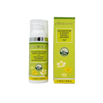 Naturissimo Szalmagyopár-áfonya nappali krém, 50 ml