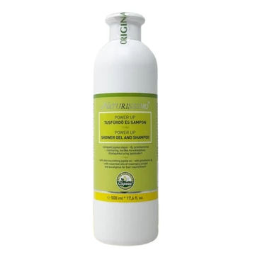 Naturissimo Power up tusfürdő és sampon, 500 ml