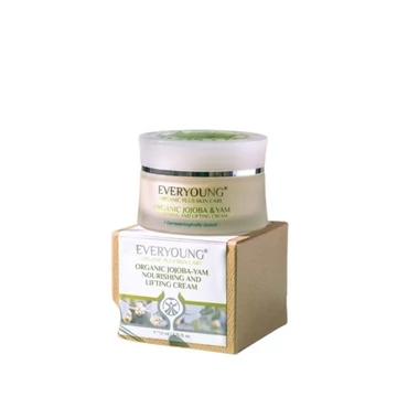 Biola Everyoung Bio Jojoba-yam arckrém, dermatológiailag tesztelt, 50 ml