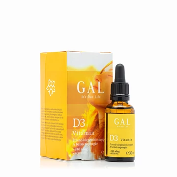 GAL D3 vitamin, 4000 NE x 240 adag