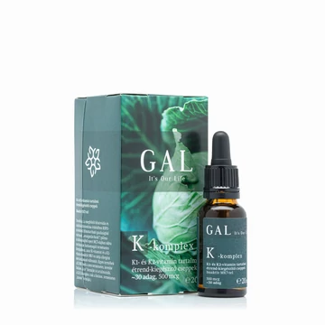 GAL K-komplex vitamin, 500 mcg K-komplex x 30 adag