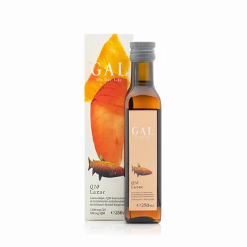 GAL Q10 koenzimes lazacolaj, 3300 mg Omega 3 + 100 mg Q10/evőkanál