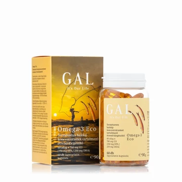 GAL Omega-3 Eco, 60 darab lágyzselatin kapszula
